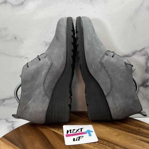 Dansko Charcoal Lace-Up Ankle Booties - Picture 5 of 10